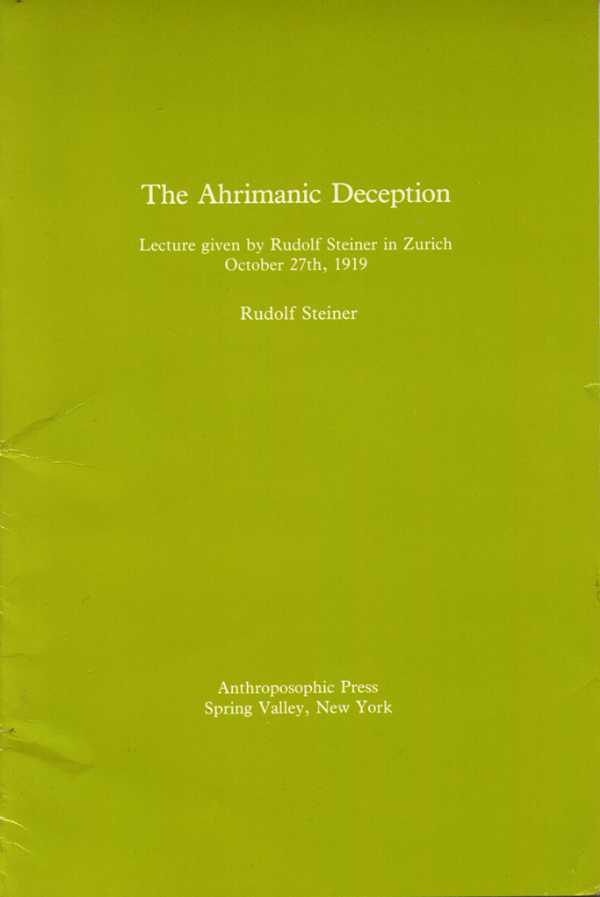 The Ahrimanic Deception image