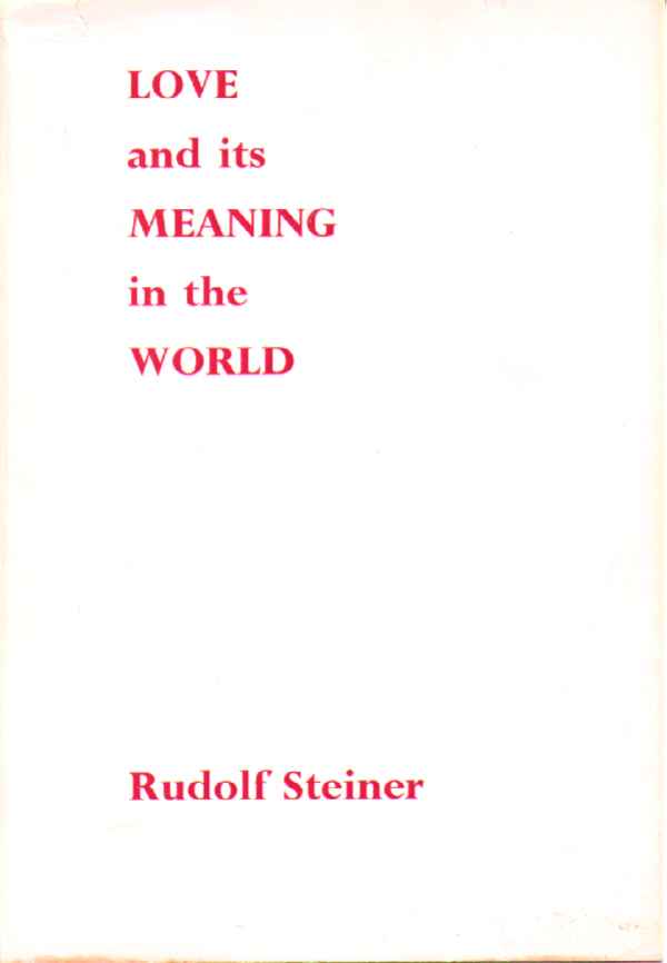Love and its Meaning in the World image